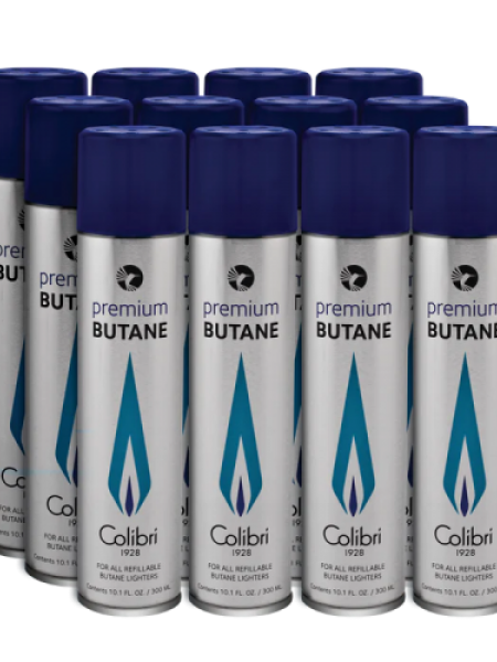 Colibri Premium Gazlı ve Pürmüzlü Çakmaklar İçin Bütan Gaz