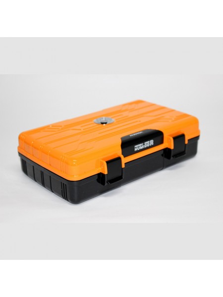 Psh008 Parmida Seyahat Tipi Sarı Siyah Humidor Puro Kutusu