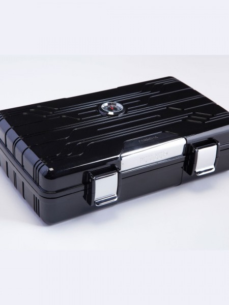 Psh005 Parmida Seyahat Tipi Siyah Humidor Puro Kutusu