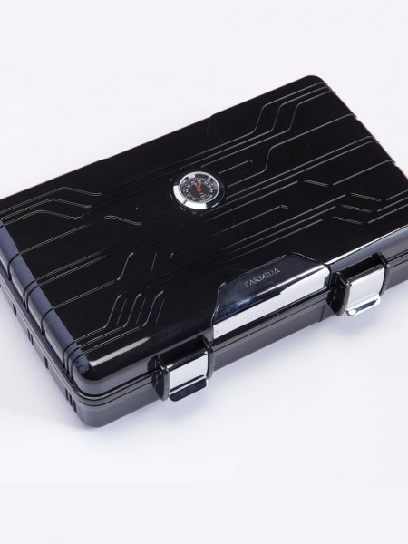 Psh005 Parmida Seyahat Tipi Siyah Humidor Puro Kutusu