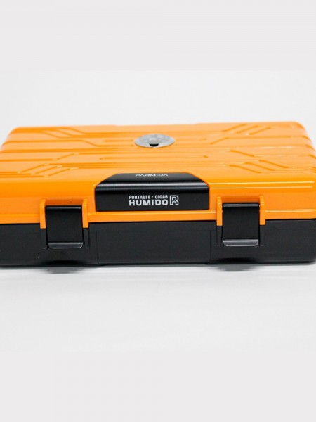 Psh008 Parmida Seyahat Tipi Sarı Siyah Humidor Puro Kutusu